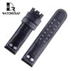 1599637379-Replacement-watch-band-compitable-for-the-Hamilton-Khaki-Aviation-watch-Black-Calf-Leather-strap-with-rivet-22mm (1) Replacement Hamilton Khaki Aviation watch band black leather strap