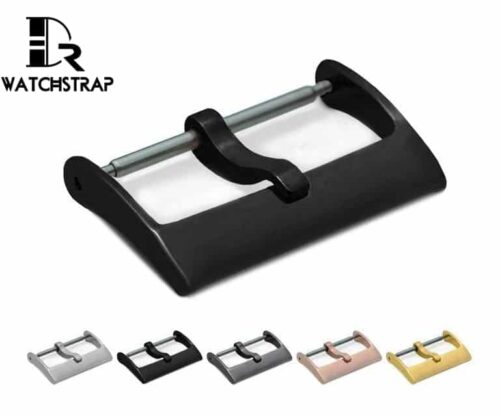 1602571992-watch-pin-buckle-leather-accessories-black-clasp-watch-bands (1) Watch Buckle - Replacement Pin Clasp - Parts & Accessories