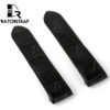 1603801611-Replacement-black-leather-watch-band-for-Cartier-Santos-100-XL(5) Custom handmade best quality replacement Black America Alligator Leather Cartier Santos 100 watch straps and watch bands Cartier Santos 100 Midsize Large Chronograph XL size watches - OEM aftermarket high-end leather watchbands online at a low price