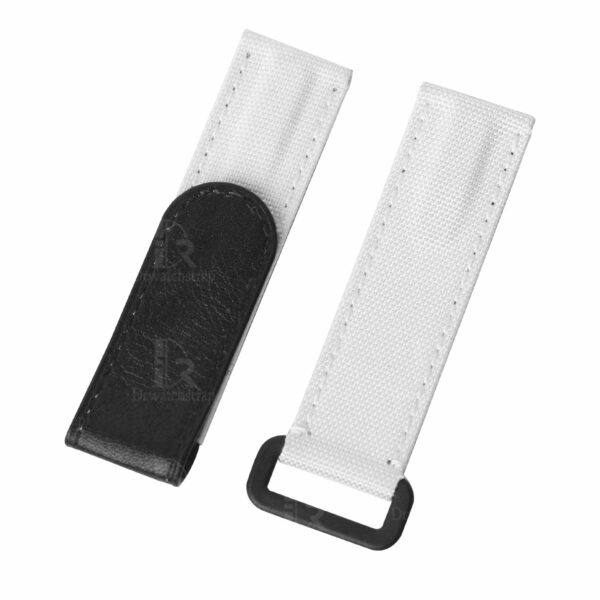 1628999681-Rolex-velcro-strap-black-nylon-watch-band-replacement-20mm-DIW (3) Rolex velcro strap white nylon