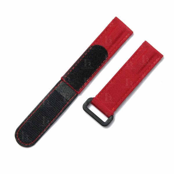 Replacement-20mm-velcro-watch-band-for-Rolex-Submariner-Datejust-DIW-canvas-strap-red-nylon (5) Rolex velcro high quality red nylon watch band