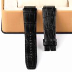 1605532098-Richard-Mille-RM007-07-Black-Alligator-Leather-watch-band-strap (6) Canvas Pattern Rubber blue Velcro & Elastic strap