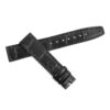 1619152476-Replacement-IWC-Santoni-Alligator-black-leather-strap-orange-watch-band (4) High-End American crocodile leather belly scale - Luxury Alligator IWC Leather strap