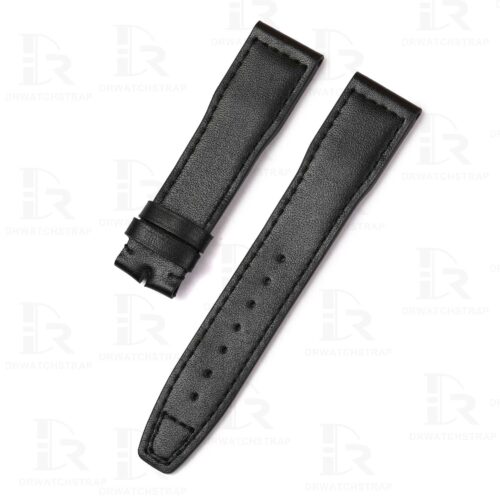Custom Black replacement leather watch strap replacement for IWC Pilot Mark XVIII Chronograph Custom Black replacement leather watch strap replacement for IWC Pilot Mark XVIII Chronograph