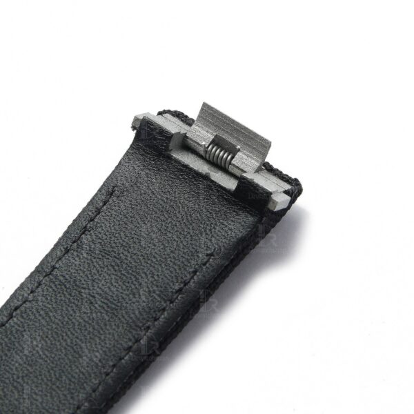 Custom-Cartier-Roadster-Canvas-Nylon-replacement-Strap-20mm-19mm(4) Quickswitch system for Cartier Roadster and water-resistant calfskin leather linning buttom