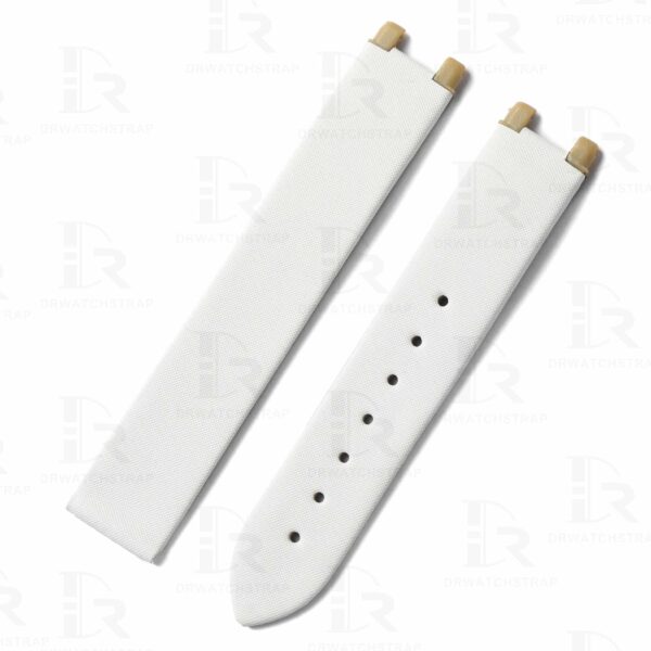 Great white Satin material watch strap replacement for Omega Ladymatic
