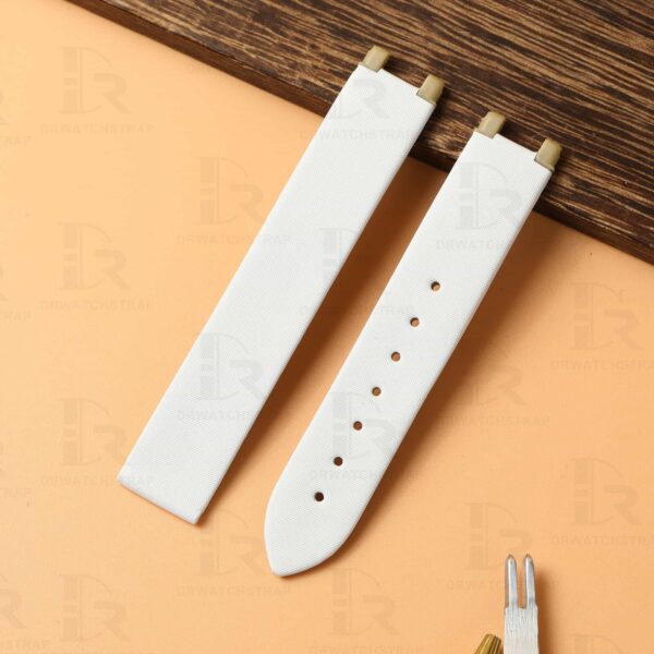 High-quality Satin material of Omega Ladymatic watch strap
