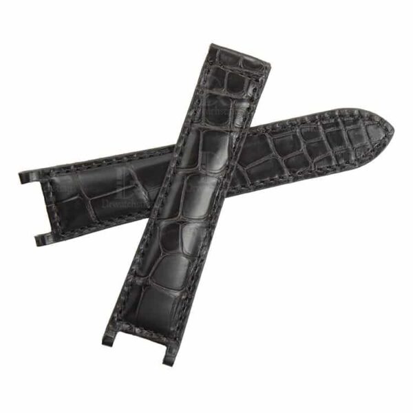 OEM Brown leather strap single-folded for Cartier Pasha de watch (3) Custom genuine best quality OEM alligator black leather strap and watch band replacement with single-folded for Cartier Pasha de men's and women's luxury watches - Shop the handmade crocodile grade A material watch straps & watchbands from DR Watchstrap online at a low price