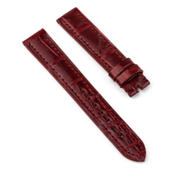 Chopard Replacement watchband red 15mm 18mm for Happy Sport