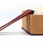 1607604429-Cartier-Santos-100-midsize-large-size-Replacement-leather-wristwatch-band-strap-bracelet-Red-America-Alligator-crocodile (8) Cartier Santos 100 replacement leather watch band strap Ice Blue America Alligator leather Handmade for sale