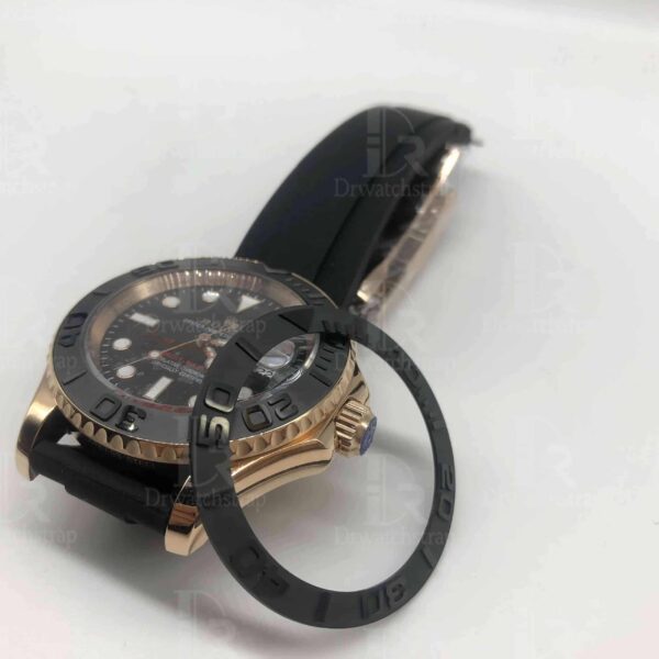 Rolex yacht master bezel replacement Black ceramic