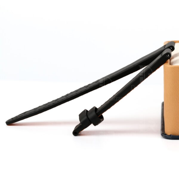 1607953571-IWC-Big-Pilot-DVBO-21mm-Replacement-black-calf-Leather-strap (2) Custom OEM IWC aftermarket fabric nylon kevlar watch straps santoni black brown replacement santoni canvas watchband online for IWC Pilot's Mark XVIII Pilot's Chronograph watches 20mm 21mm