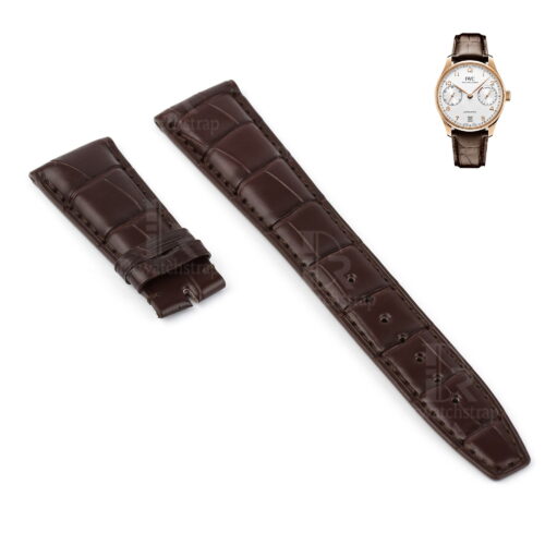 1608028843-IWC-Portuguese-7-days-watch-band-strap-Dark-brown-leather-21mmx18mm-lug-size (1) iwc portuguese brown leather strap band 22mm