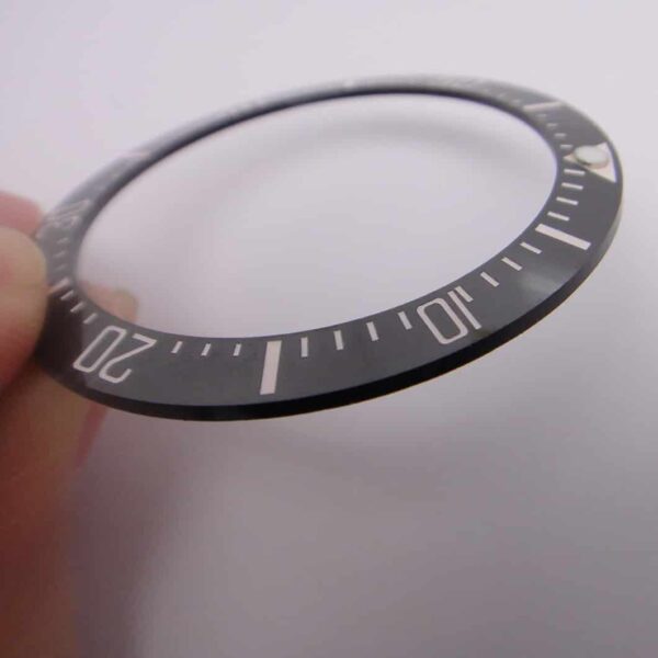 Replacement 44mm Rolex Deepsea Sea Dweller watch black ceramic bezel Insert only for sale