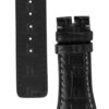 1615621203-IWC-da-Vinci-perpetual-calendar-chronograph-replacement-Genuine-black-alligator-leather-strap-handmade-white-stitching (5) IWC Da Vinci Perpetual Calendar Digital date-month replacement leather watch strap for sale