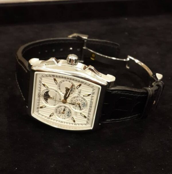 1615621954-IWC-Da-Vinci-Leather-Strap-Black-Brown-Handmade-Shop-Online-for-sale (1) IWC Da vinci watch band buy at discount low price