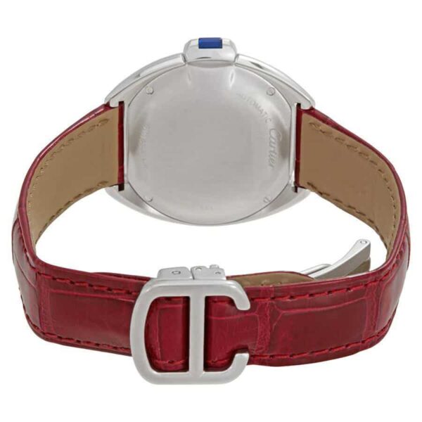 Custom alligator leather strap for Cle De Cartier (Red, green...)