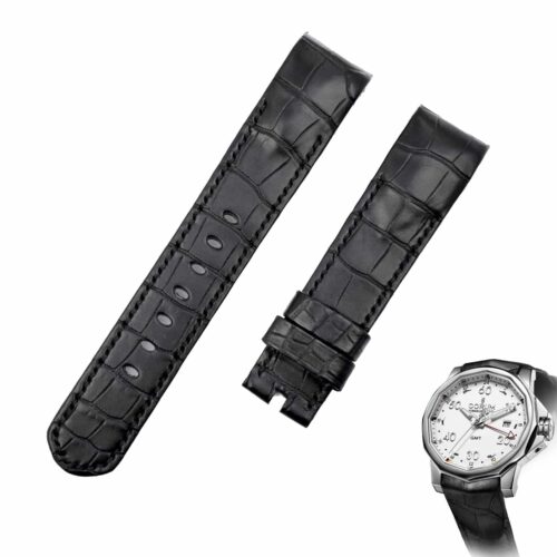 1625728223-Alligator-leather-strap-for-Corum-Admirals-cup-watch2 Corum watch strap - Admirals Cup bracelet replacement Black Alligator
