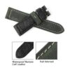 Custom aftermarket OEM best calfskin Oliver green Panerai leather watch straps & watch bands 22mm 24mm 26mm replacement for Panerai Luminor Marina, Radiomir, Submersible luxury watches - Shop the premium best calfskin material leather strap and watch band from Dr watchstrap at a low price