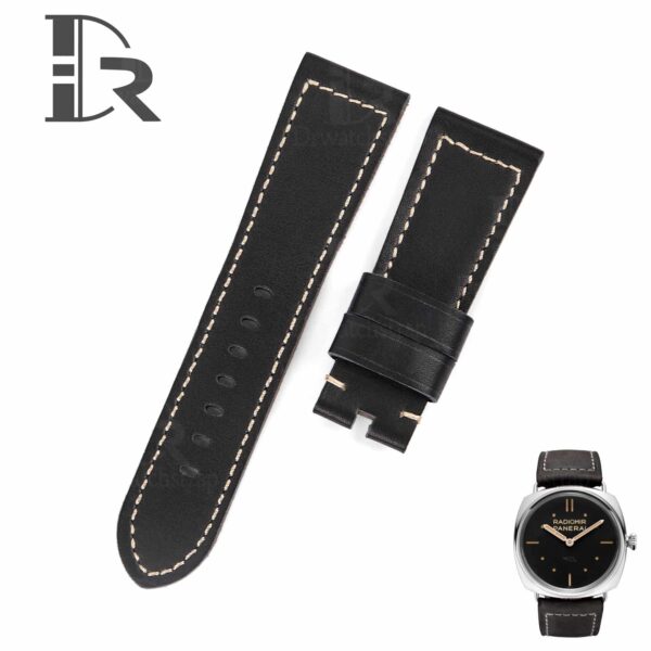 Premium best quality OEM brown handmade aftermarket Panerai strap 22mm 24mm 26mm leather strap & watch band replacement for Panerai Luminor Due Radiomir luxury watches from DR Watchstrap - Shop genuine calf leather straps and watchbands online for sale at a low price