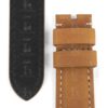 Premium custom best aftermarket calfskin material brown Panerai 22mm leather strap & watch band replacement OEM handmade for Panerai Luminor Radiomir luxury watches from DR Watchstrap online - Shop the wholesale and retail genuine calf leather watch straps and watch bands at a low price