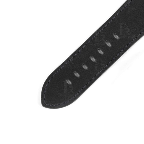 1610781134-Panerai-black-calf-leather-watch-band-24mm-for-sale-replacement-OEM-Custom (9) Custom OEM Premium calf material black leather Panerai strap 24mm 26mm 22mm & watch band replacement for Panerai Luminor Due Radiomir luxury watches for sale - Shop the best quality calfskin watch straps and watchbands from DR Watchstrap online at a low price