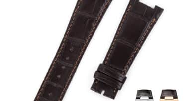 Patek Philippe Nautilus 5712 handmade brown leather strap for sale