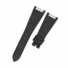 High quality satin replacement black Patek Philippe watch bands and watch strap online with deployment buckle wrist band compatible with Patek Philippe Twenty-4 for sale