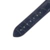 18mm 20mm Omega Speedmaster Seamaster leather strap low price black blue white grey alligator watch bands replacement online - best quality material Omega Speedmaster straps for sale