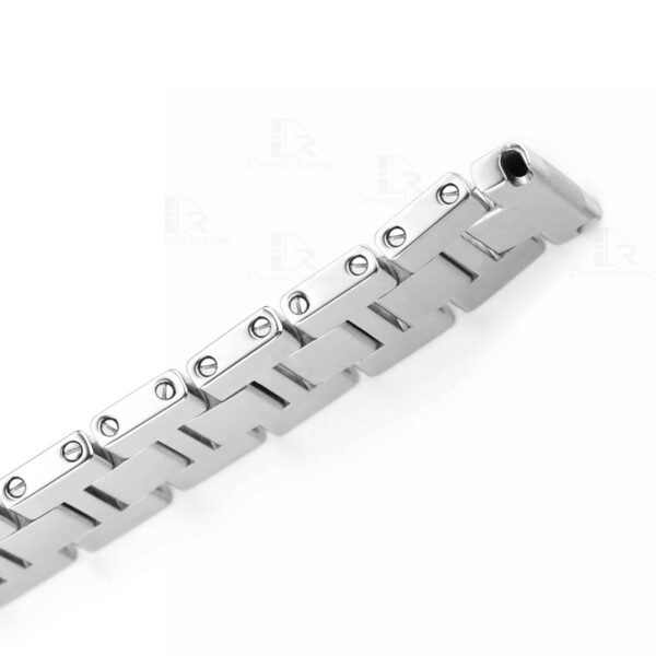 1612097128-Cartier-Tank-Solo-Ronde-de-Stainless-Steel-Bracelet-watchband-strap (7) Replacement Stainless Steel bracelet fit for Cartier Tank