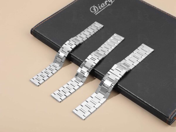 1612097157-Cartier-Tank-Solo-Ronde-de-Stainless-Steel-Bracelet-watchband-strap (9) Cartier Ronde Solo stainless steel bracelet
