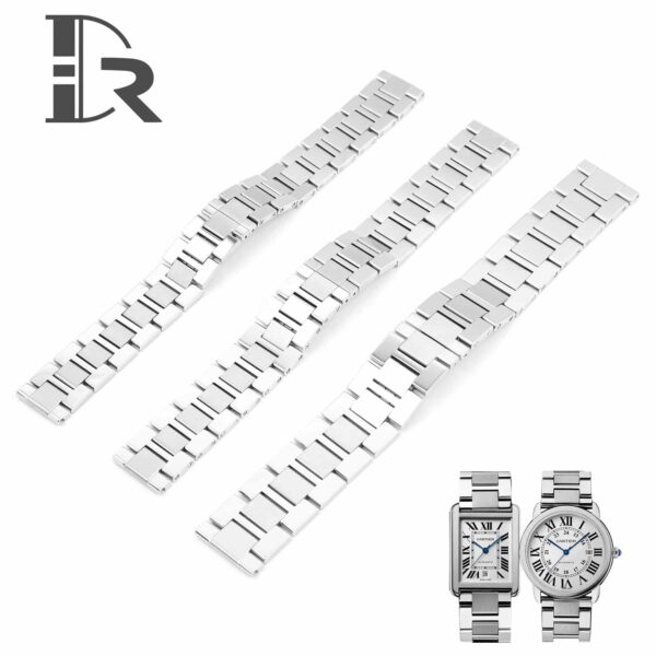 1612097253-Cartier-Tank-Solo-Ronde-de-Stainless-Steel-Bracelet-watchband-strap (15) Stainless Steel bracelet for Cartier Tank Solo watch band 16mm 17.5mm 20.5mm