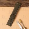 Custom aftermarket OEM best calfskin Oliver green Panerai leather watch straps & watch bands 22mm 24mm 26mm replacement for Panerai Luminor Marina, Radiomir, Submersible luxury watches - Shop the premium best calfskin material leather strap and watch band from Dr watchstrap at a low price
