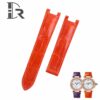 1614680680-Cartier-pasha-watch-band-replacement-leather-strap-Orange (1) Genuine best quality American Alligator Orange leather watch strap and watch band replacement for Cartier De Pasha watches from DR Watchstrap - Shop the 100% handmade crocodile leather straps and watchbands online at a low price