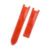 1614680688-Cartier-pasha-watch-band-replacement-leather-strap-Orange (2) Genuine best quality American Alligator Orange leather watch strap and watch band replacement for Cartier De Pasha watches from DR Watchstrap - Shop the 100% handmade crocodile leather straps and watchbands online at a low price