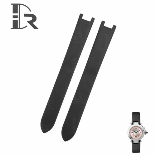 1614739378-Cartier-Pasha-de-replacement-watch-strap-Satin-ribbon-band-low-price-handmade-customized (1) Best high-end quality material custom black satin Cartier watch strap and watch band replacemetn for Cartier De Pasha luxury watches - Shop the premium soft smooth satin straps and watchbands from DR Watchstrap online at a low price