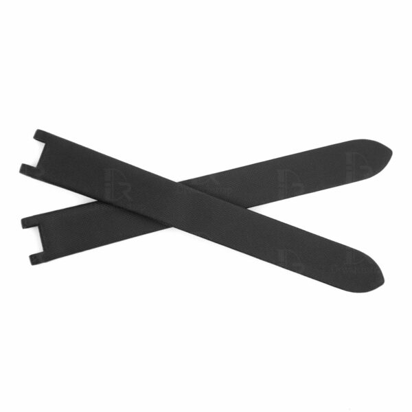 Best high-end quality material custom black satin Cartier watch strap and watch band replacemetn for Cartier De Pasha luxury watches - Shop the premium soft smooth satin straps and watchbands from DR Watchstrap online at a low price