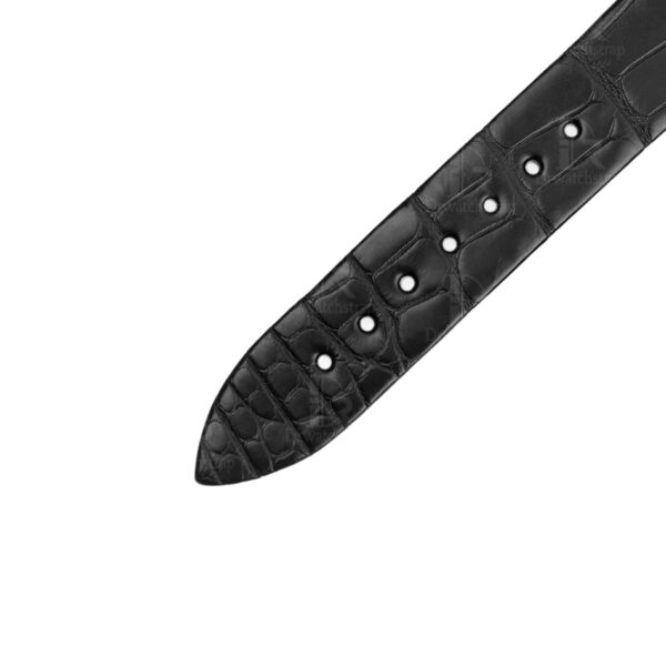 [HE] Handmade Black Leather watch band strap fit for Piaget Altiplano Ultra thin
