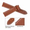 Low price customized brown leather strap Rolex datejust leather strap for sale 20mm
