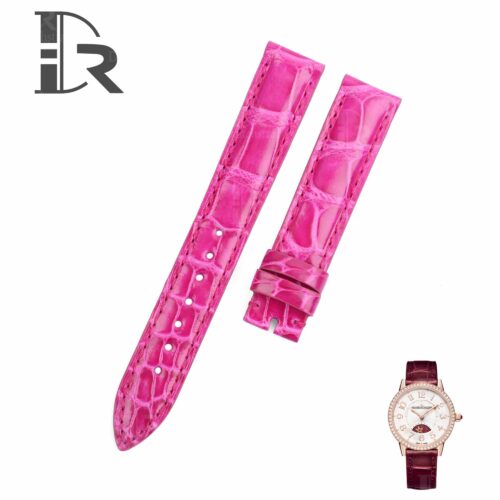 1614936692-Replacement-Jaeger-Lecoultre-Rendez-Vous-moon-Day-and-Night-watch-strap-band-pink (1) Custom Handmade Replacement pink leather watch strap for Jaeger Lecoultre Rendez Vous moon Day and Night watchVous Moon