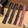 Buy replacement Patek Philippe leather strap high-end quality American Alligator at discount price 12mm 14mm 16mm 18mm 19mm 20mm 21mm 22mm 23mm 24mm (2)