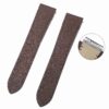 Premium best quality OEM Quick dark brown release calfskin Cartier Santos quickswitch leather watch strap and watch band replacement with an interchangeable system for Cartier de Santos Medium Large men's women's watches online - Shop the handmade calf material watchbands at a low price