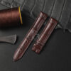 Buy Handmade Brown Alligator Leather watch band for Franck Muller Crazy Hour 18mm 16mm watch (2)