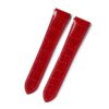 Cartier Santos strap red alligator leather watch band replacement straps