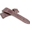 Franck Muller Vanguard V45 V41 V32 strap brown alligator leather