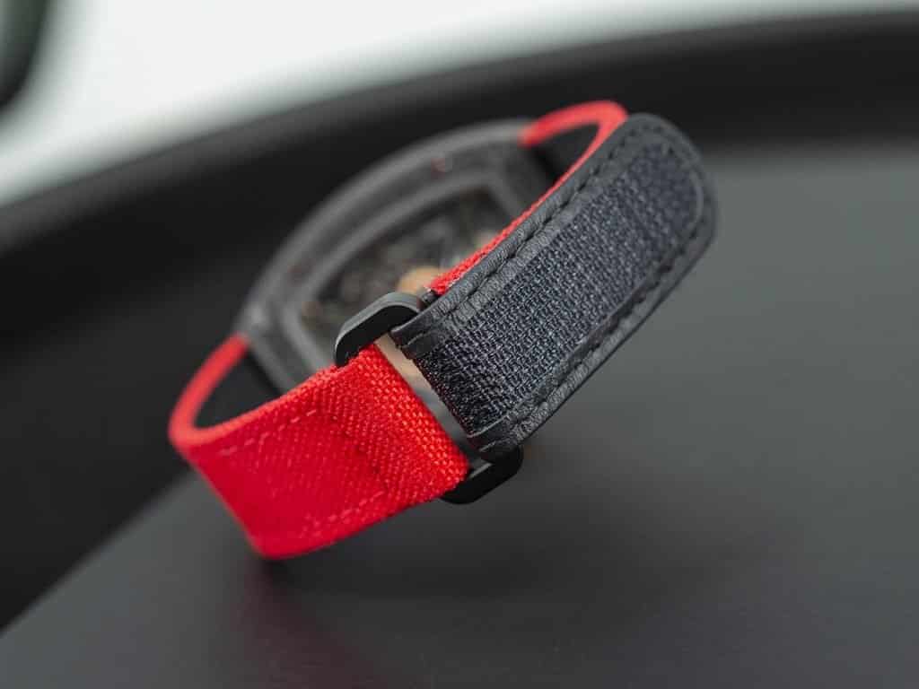 Richard Mille red strap Velcro compatible with RM 035 011 67