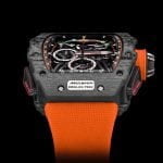 1627554525-Richard-Mille-strap-velcro-canvas-orange-nylon-watch-strap-replacement (1) Richard Mille Orange elastic strap Nylon watch