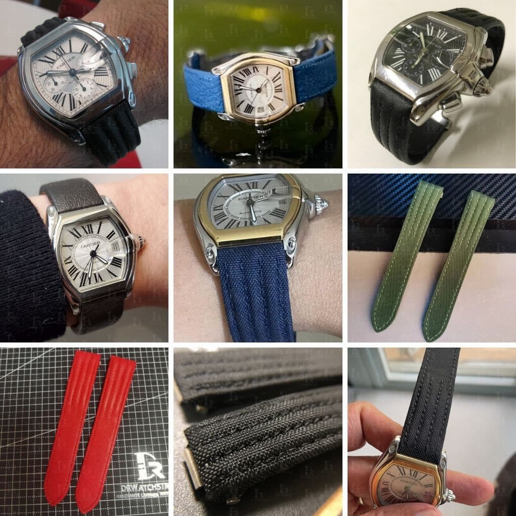 Compatible with Cartier Roadster strap Quickswitch system for sale