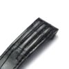 Cartier-Roadster-S-watch-strap-replacement-Black-Alligator-watchband-19mm-20mm (4) Custom Genuine handmade black alligator crocodile Belly-scale Quickswitch leather strap and watch band replacement 19mm 20mm for Cartier Roadster Chronograph, XL, 2510, GMT 19mm 20mm mens and womens watch for sale, quick release systoem easy change between rubber, kevlar and braceleet straps - Shop the premium straps and watch bands Free shipping to US, UK and whole world