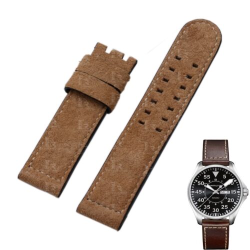 Hamilton Khaki-Aviation-BROWN-leather-STRAP-22MM-20mm-24mm-replacement (1) Hamilton Khaki Aviation BROWN leather STRAP 22MM 20mm 24mm replacement